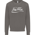 Enjoy Jiu Jitsu MMA Mixed Martial Art Funny Mens Sweatshirt Jumper Charcoal
