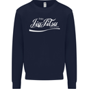 Enjoy Jiu Jitsu MMA Mixed Martial Art Funny Mens Sweatshirt Jumper Navy Blue
