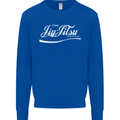 Enjoy Jiu Jitsu MMA Mixed Martial Art Funny Mens Sweatshirt Jumper Royal Blue