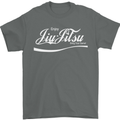 Enjoy Jiu Jitsu MMA Mixed Martial Art Funny Mens T-Shirt Cotton Gildan Charcoal