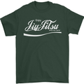 Enjoy Jiu Jitsu MMA Mixed Martial Art Funny Mens T-Shirt Cotton Gildan Forest Green
