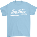 Enjoy Jiu Jitsu MMA Mixed Martial Art Funny Mens T-Shirt Cotton Gildan Light Blue