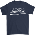 Enjoy Jiu Jitsu MMA Mixed Martial Art Funny Mens T-Shirt Cotton Gildan Navy Blue