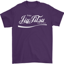 Enjoy Jiu Jitsu MMA Mixed Martial Art Funny Mens T-Shirt Cotton Gildan Purple