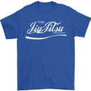 Enjoy Jiu Jitsu MMA Mixed Martial Art Funny Mens T-Shirt Cotton Gildan Royal Blue