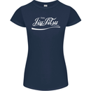 Enjoy Jiu Jitsu MMA Mixed Martial Art Funny Womens Petite Cut T-Shirt Navy Blue