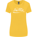 Enjoy Jiu Jitsu MMA Mixed Martial Art Funny Womens Wider Cut T-Shirt Yellow