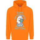 Environment Burn the Patriachy Not Coal Childrens Kids Hoodie Orange