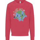 Environment Help Me Climate Change Kids Sweatshirt Jumper Heliconia
