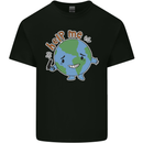 Environment Help Me Climate Change Kids T-Shirt Childrens Black