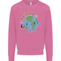 Environment Help Me Climate Change Mens Sweatshirt Jumper Azalea