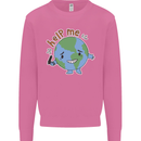 Environment Help Me Climate Change Mens Sweatshirt Jumper Azalea