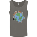 Environment Help Me Climate Change Mens Vest Tank Top Charcoal