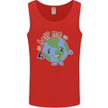 Environment Help Me Climate Change Mens Vest Tank Top Red