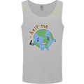 Environment Help Me Climate Change Mens Vest Tank Top Sports Grey