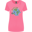 Environment Help Me Climate Change Womens Wider Cut T-Shirt Azalea