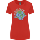 Environment Help Me Climate Change Womens Wider Cut T-Shirt Red