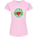 Environment Save the Ocean Stop Pollution Womens Petite Cut T-Shirt Light Pink