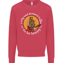 Equestrian I Only Need Horses and Coffee Kids Sweatshirt Jumper Heliconia