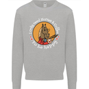 Equestrian I Only Need Horses and Coffee Kids Sweatshirt Jumper Sports Grey