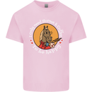 Equestrian I Only Need Horses and Coffee Kids T-Shirt Childrens Light Pink