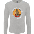 Equestrian I Only Need Horses and Coffee Mens Long Sleeve T-Shirt Sports Grey