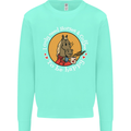 Equestrian I Only Need Horses and Coffee Mens Sweatshirt Jumper Peppermint