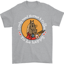 Equestrian I Only Need Horses and Coffee Mens T-Shirt 100% Cotton Sports Grey