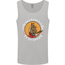 Equestrian I Only Need Horses and Coffee Mens Vest Tank Top Sports Grey
