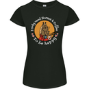 Equestrian I Only Need Horses and Coffee Womens Petite Cut T-Shirt Black