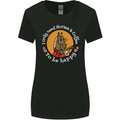 Equestrian I Only Need Horses and Coffee Womens Wider Cut T-Shirt Black