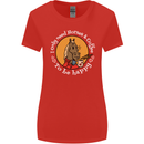 Equestrian I Only Need Horses and Coffee Womens Wider Cut T-Shirt Red