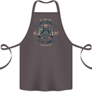 Escape Reality and Play Games Cotton Apron 100% Organic Dark Grey