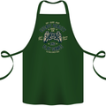 Escape Reality and Play Games Cotton Apron 100% Organic Forest Green