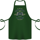 Escape Reality and Play Games Cotton Apron 100% Organic Forest Green