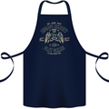 Escape Reality and Play Games Cotton Apron 100% Organic Navy Blue