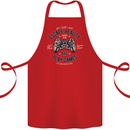 Escape Reality and Play Games Cotton Apron 100% Organic Red
