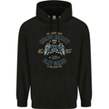 Escape Reality and Play Games Mens 80% Cotton Hoodie Black