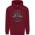 Escape Reality and Play Games Mens 80% Cotton Hoodie Maroon