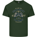Escape Reality and Play Games Mens Cotton T-Shirt Tee Top Forest Green