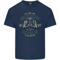 Escape Reality and Play Games Mens Cotton T-Shirt Tee Top Navy Blue
