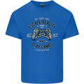 Escape Reality and Play Games Mens Cotton T-Shirt Tee Top Royal Blue