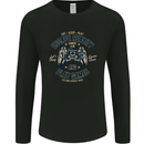 Escape Reality and Play Games Mens Long Sleeve T-Shirt Black