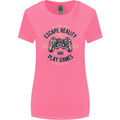Escape Reality and Play Games Womens Wider Cut T-Shirt Azalea