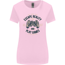 Escape Reality and Play Games Womens Wider Cut T-Shirt Light Pink