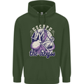 Escape the Abyss Scuba Diving Childrens Kids Hoodie Forest Green