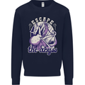 Escape the Abyss Scuba Diving Kids Sweatshirt Jumper Navy Blue