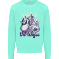 Escape the Abyss Scuba Diving Kids Sweatshirt Jumper Peppermint
