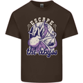 Escape the Abyss Scuba Diving Kids T-Shirt Childrens Chocolate