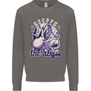 Escape the Abyss Scuba Diving Mens Sweatshirt Jumper Charcoal